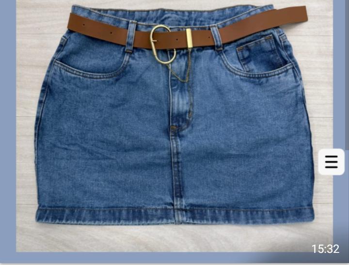 Saia jeans